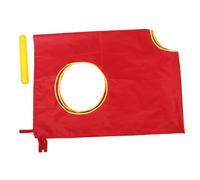 HONMEET Parachute Rectangulaire pour Garçon Fille Apprentissage pour Tout-Petits Jeu Coopératif Plein Air pour Activités de Groupe et Développement de Esprit Équipe Couleur Aléatoire