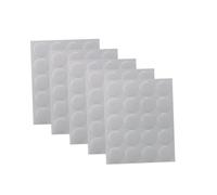 HONMEET Patch Autocollant en Résine Synthétique 25mm Rond Étanche et Auto-adhésif pour Décoration et Fournitures Diy, Lot de 5 Feuilles, 100 Pièces