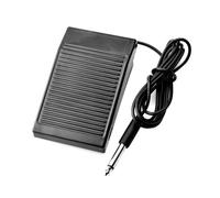 HONMEET Pédale Machine Tatouage Portable Alimentation Électrique Mini Repose-pieds Rectangulaire Noire pour Contrôle de Vitesse en Studio