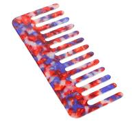 HONMEET Peigne Démêlant Portable à Large Dents Pour Cheveux Mouillés Outil De Coiffure Anti-statique Pour Hommes Et Femmes Pour Démêler Cheveux Bouclés Et Fins Voyage
