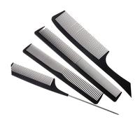 HONMEET Peigne Fibre Double Extrémité Et Peigne à Pomme De Outils De Coiffure Pour Et Femmes Parfaits Pour Usage Et Salon