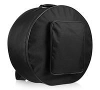 HONMEET Pochette de Transport en Instruments de Percussion Rangement de pour 13-14 Pouces Nylon Noir Poignée Design Rond pour Concerts et Répétitions