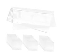 HONMEET Pochettes en Pièces 60 Vinyle pour Extérieures Disques Plastique