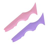 HONMEET Pochoir réutilisable pour eye-liner rouge à lèvres aide au dessin aide au maquillage en silicone pochoirs pour sourcils dessin de mascara