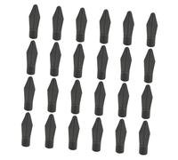 HONMEET Pointes de Flèches en Caoutchouc pour Tir à L’Arc Garçon et Filles, 24 Pièces, Embouts Flexibles et Sécurisés, Accessoires de Tir à L’Arc pour Jeux Extérieurs et Initiation Ludique