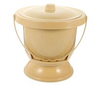 HONMEET Pot Portable Pour Adulte Et Garçon Et Filles Petit Format En Plastique Robuste Couvercle Amovible Usage Domestique Chambre Et Soins Facilitant L’hygiène Quotidienne