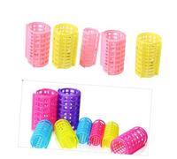 HONMEET pour Femmes 36 Pièces Rouleaux en Plastique Outils de Bouclage de Cheveux Auto-maintenant Style pour La Maison