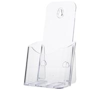 HONMEET Présentoir Mural en Acrylique Transparent A6, Organisateur de Documents pour Bureau, Porte-Documents en Plastique Pratique et Fonctionnel, Support de Rangement Multifonctionnel