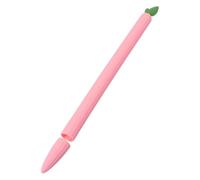 HONMEET Protection Silicone Stylus Pen Carrot pour Stylet Pencil Étui Robuste Antichoc Design Cartoon Pratique et Compatible Générations Pencil