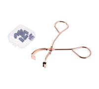 HONMEET Recourbe-cils en métal petit format avec coussinets de remplacement, outil manuel doux pour maquillage de précision au salon et chez soi