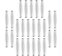 HONMEET Ressorts de Remplacement Flexibles et Faciles à Installer Sécateur de Jardin pour Acier Inoxydable Argenté, Pack de 25 Pièces pour Outils de Jardinage