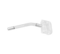 HONMEET Rouleau de Verre Rouge de Remplacement pour Appareil Haute Fréquence, Tube en Verre pour Soin Visage, Accessoire Électrode Luminothérapie, Utilisation Beauté et Lifting Facial