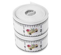 HONMEET Ruban Décoratif Scolaire en Tissu, Lot de 2 Rouleaux, Facile à Utiliser, Qualité Robuste, Design Créatif et Coloré pour Fêtes D'école et Anniversaires