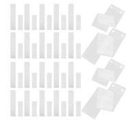 HONMEET Sachet Parapluie Transparent PE 200 Pièces pour Support | Conteneur Jetable, Rangement Pratique et Transport Facile, Format Adapté aux Machines Automatiques