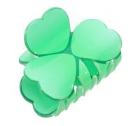 HONMEET Saint-patricks Day Hair Claw Clips Green Irish Lucky Lucky Grip Hair Jaw Clip Spring Hold Hair Claw Clamp For Women Girls Holiday Party Favors