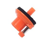 HONMEET Siège de cymbale charleston orange en plastique léger WC30A | Support pour cymbale de batterie, surface lisse pour un meilleur son, résistant à la rouille, accessoire de remplacement