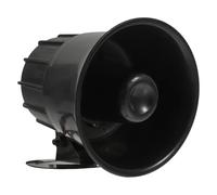 HONMEET Sirène Alarme Extérieure pour Voiture et Haut-Parleur Rond Mono Avertisseur Sonore Puissant pour Sécurité Véhicule