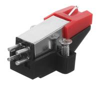 HONMEET Stylet pour Tourne-disque Magnétique Dynamique Aiguille en Pierre Précieuse, Matériau Abs et Métal, Performance Fiable pour Platine Vinyle, pour Débutants et Utilisateurs