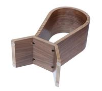 HONMEET Support Casque Bois de Noyer Naturel Présentoir Élégant et Stable pour Écouteurs Autour de Oreille Rangement Pratique pour Casque PC et Musique Cadeau pour Bureau et Maison