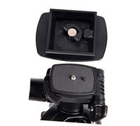 HONMEET Support De Caméra Antidérapant Lot De 2 42 x 42 Mm pour Trépied Et Caméscope Solide Facile à Installer Noir