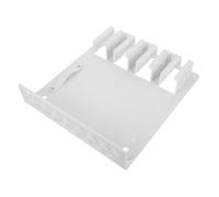 HONMEET Support Mural Pour Tondeuses à Cheveux Et Outils De Coiffure Organisateur Pratique Pour Et Coiffeurs Rangement Éfficace Des Ciseaux Peignes Et Accessoires De Blanc