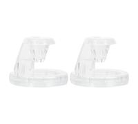 HONMEET Support pour stylo imprimante Base du stylo d'impression en plastique 2pcs, base transparente, accessoires pour dessin et stylo professionnel