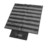 HONMEET Tableau Poche Éducatif Noir pour Classe Organisateur Mural Pratique pour Cartes Mots et Phrases Support Suspendu Polyvalent pour Enseignement