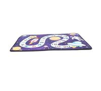HONMEET Tapis de Jeu Garçon Fille Éducatif Tapis Cognitif Épais Motif Fusée Bleu pour Développement Cérébral et Motricité Fine