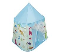 HONMEET Tente de Jeu Château pour Garçon Fille Pliable Maison de Jeu Intérieure avec Piscine à Balles Portable et Légère pour Stimuler Créativité et Imagination des Tout-Petits