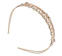 HONMEET -tête En Cristal Pour Femme Accessoire Chic Et Glamour Idéal Pour Un Mariage Ou Une Mariée
