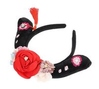 HONMEET -tête Pour Perruque Chinoise Bandeau Cosplay Accessoire Cheveux Femmes Filles Costume Soirée Déguisement