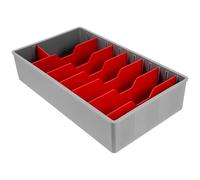 HONMEET Tiroir-caisse Compartiment de Rangement pour Billets et Pièces de Monnaie, insert de tiroir-caisse, surface lisse, pour mall