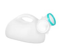 HONMEET Urinoir Portable pour Hommes Plastique Épais avec Couvercle Urinoir Pratique pour Voyage Camping Usage Quotidien et Hospitalier Accessoire Masculin Facile à Transporter