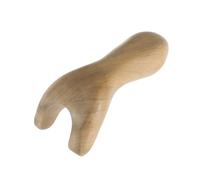 HONMEET Y-type Sandalwood Scraping Plate Massage Tool For Facial And Body Acupuncture Therapy Natural Wooden Scraper For Trigger Point Treatment And Improvement