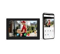 Honmidatek Interphone vidéo avec écran Tactile 7 Pouces Compatible Uniquement avec Les systèmes de Sonnette vidéo 1080p KW02-IP7, KW06-IP7, KW02-IP10 et KW07-IP7-kit