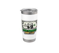 Honnêteté financière - Vos statistiques en disent long Gobelet isotherme en acier inoxydable double paroi