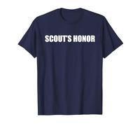 Honneur du Scout T-Shirt, Homme, Bleu Marine, M