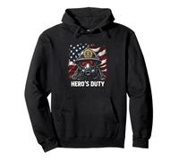 Honneur du Service de Pompier Hero's Duty Sweat à Capuche
