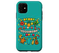 Honolulu City Charm Bracelet d'amitié Perle Art Coque pour iPhone 11