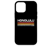 Honolulu Hawaii Retro Design Honolulu Oahu Hawaï Coque pour iPhone 12 Mini