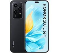 Honor 200 Lite 5G 17 cm (6.7") Double SIM Android 14 USB Type-C 8 Go 256 Go 4500 mAh Noir