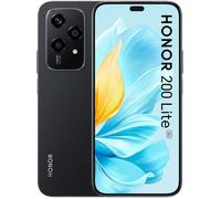 Honor 200 Lite 5G 17 cm (6.7") Double SIM Android 14 USB Type-C 8 Go 256 Go 4500 mAh Noir