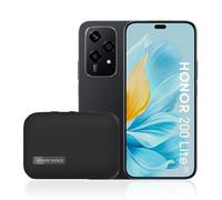 HONOR 200 Lite + Enceinte Bluetooth M1, Smartphone 5G, écran AMOLED Anti-Chute 6,7 Pouces, 8 Go + 256 Go, Triple Appareil Photo arrière 108 Mpx, Appareil Photo Avant 50 Mpx, Double SIM, Noir