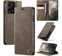 Honor 200 Lite Premium Pu Leather Case Card Slots Wallet Pouch With Stand Function Flip Case Cover Honor 200 Lite \ Coffee