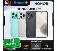 HONOR 400 Lite 5G, version européenne, smartphone 5G, appareil photo principal 108MP, MTK Dimensity 7025-Ultra, batterie 5230 mAh, écran AMOLED 6,7 pouces Velvet Grey