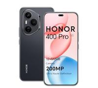 HONOR 400 Pro Smartphone 5G Dual SIM NFC, 12GB RAM 512GB, Caméra 200MP Ultra Haute Définition, Android 15, 5300 mAh, 6,7 Pouces Écran AMOLED, Midnight Black