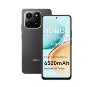 HONOR 400 Smart 4G Smartphone Dual SIM NFC Android 15, 8+256GB, 108MP +2MP avec Bouton AI Téléphone, 6500mAh Batterie Double Cellule, 5 étoiles SGS&IP65, 6.77 Pouces 120 Hzécran Confort, Velvet Black