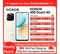 Honor 400 Smart Smartphone 6.77 pollici 6GB RAM 128GB Nero Dual SIM