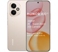 HONOR 400 Smartphone 5G double SIM, NFC, caméra 200 MP ultra haute définition, 8 Go de RAM, 512 Go, 5300 mAh, écran AMOLED 6,55 pouces, Android 15, Or désert