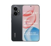 HONOR Smartphone 400, téléphone portable 5G, appareil photo AI super zoom 200 MP, 6,5", 8 Go + 256 Go, écran ultra lumineux 5000 nits, résistance aux chutes 5 étoiles, double SIM, Android 15, noir